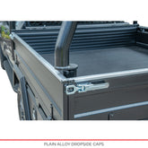 Plain Alloy Dropside Caps